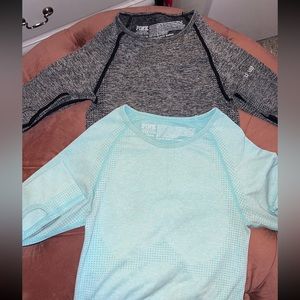 Victoria secret active wear Long sleeve crop tops